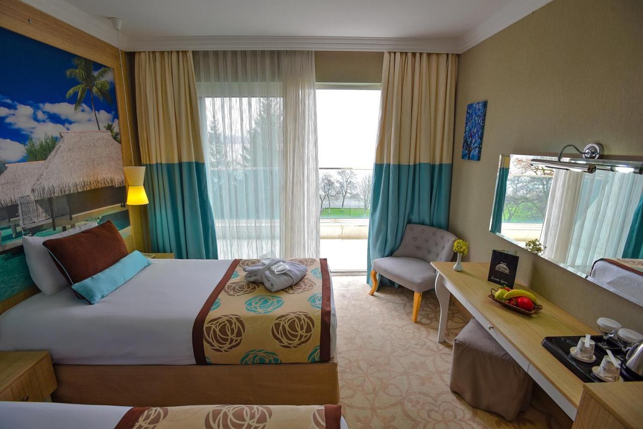 Hotel Izgrev Spa & Aquapark Struga Bagian luar foto